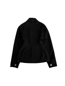 SPORTMAX - Egeo Short Coat - AW25 - BLACK